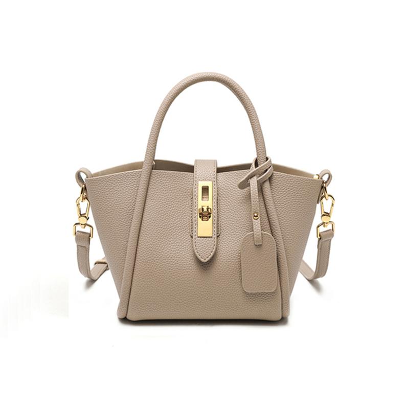 Genuine Leather Bucket Small Shoulder Crossbody Bags For Women  Trend Designer Tote Purses Basket Ladies Handbags