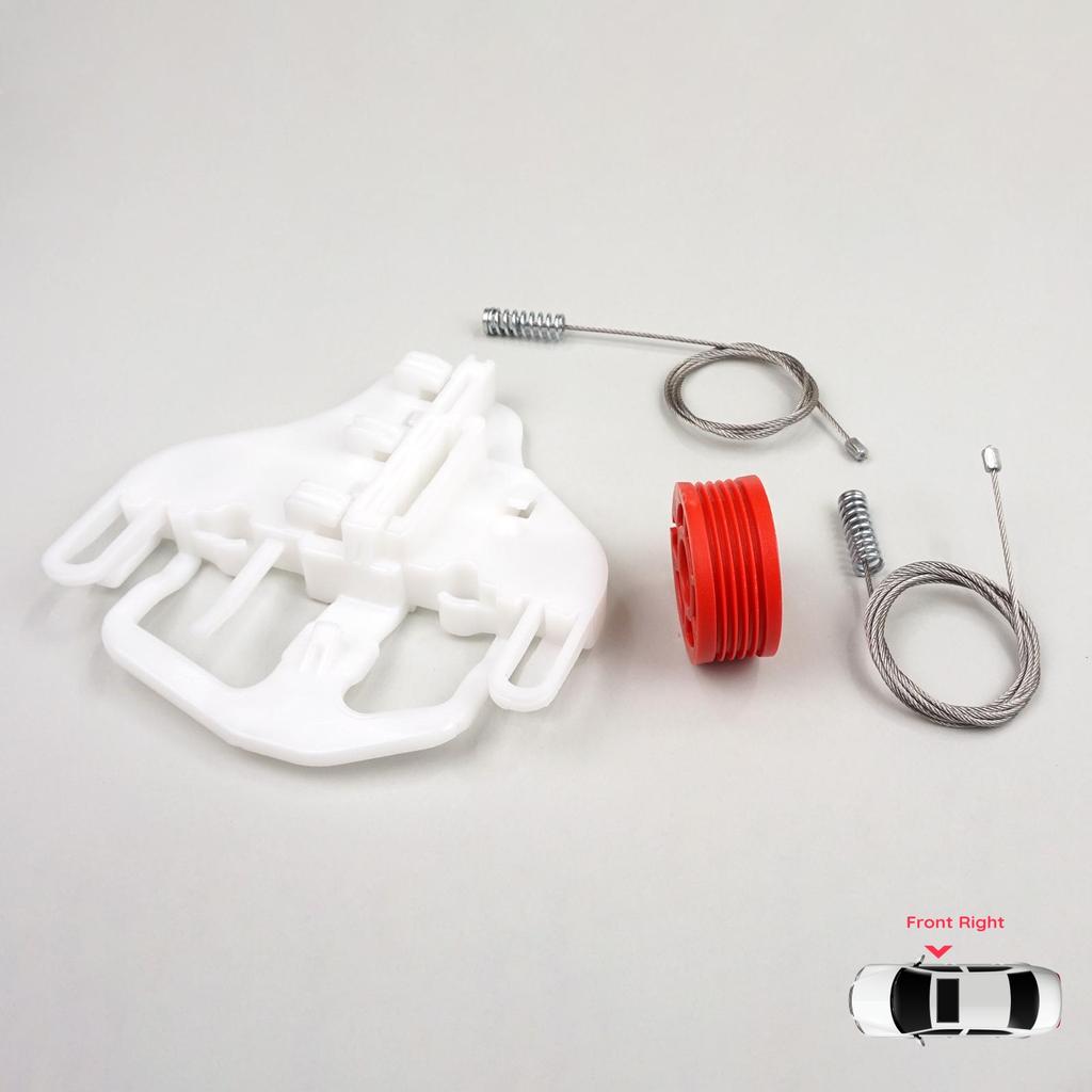 BWR5357 Electric Power Window Lifter Regulator Repair Set Front Right Door for Dodge Nitro 2006-2012 68004820AA