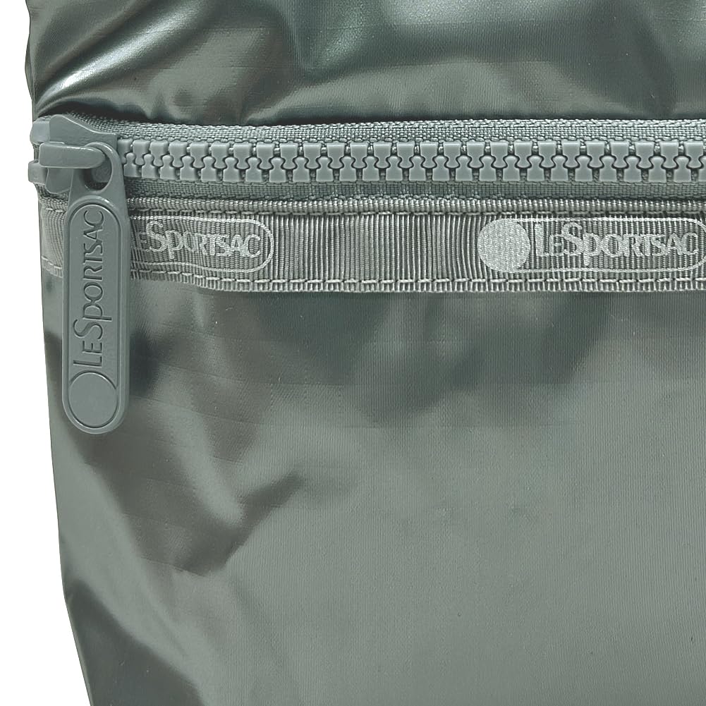 Женская косметичка-клатч LeSportsac 7105 (СЕРО-СТАЛЬНОЙ БЛЕСК) [Использовал]
