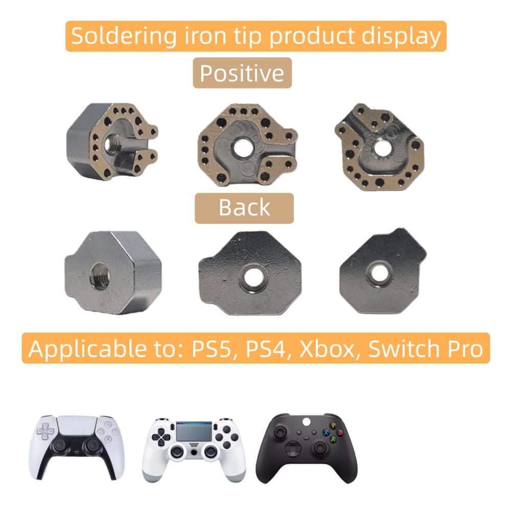 T12/JBC245 Joystick Soldering Iron Tip Heating Mold for Xbox PS4 PS5 Switch Pro Controller Joystick Disassembly Tools
