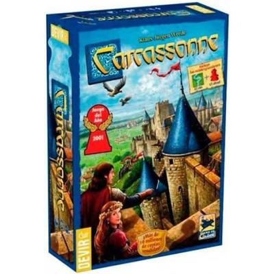 Настольная игра - Каркассон - DEVIR - Смешанный - 2 игрока или больше - Синий - 35 мин