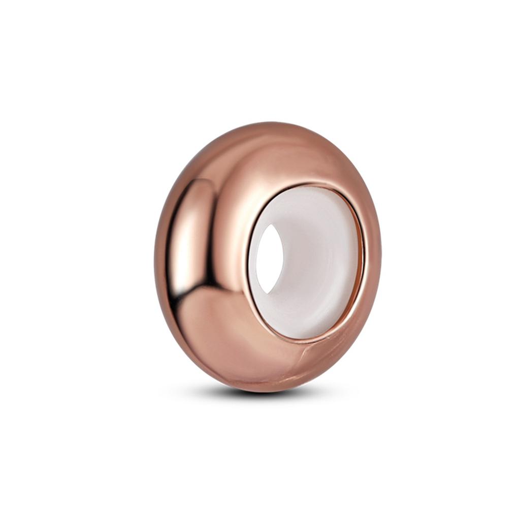 Copper Silicone Spacer Stopper Clip Charms Chamilia Beads Fit Original Necklace Bracelet Diy Gift Women