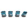 4pcs Mesh Holes Dog Booties Non Slip Sole Pet Paw Covers Small Dog Use Dog Shoes  All Season Use