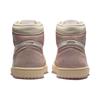 Air Jordan 1 Retro High OG мытые розовые женские кроссовки Atmography White Muslin FD2596-600