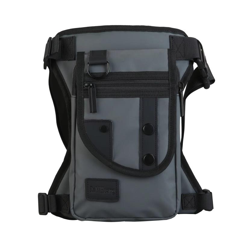 Нейлон/холщовая мужская сумка-мешок на пояс, сумка на бедро, повседневная сумка на плечо для езды на мотоцикле, сумка на бедро