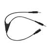 3.5mm Headset Y-Splitter Audio Adapter Cable (CN version)