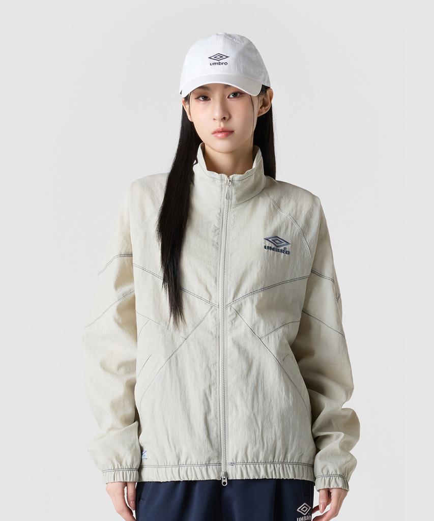Куртка Umbro Crispy Taslan с длинным рукавом, бежевая, Uq321Cjk91 (Тип B)