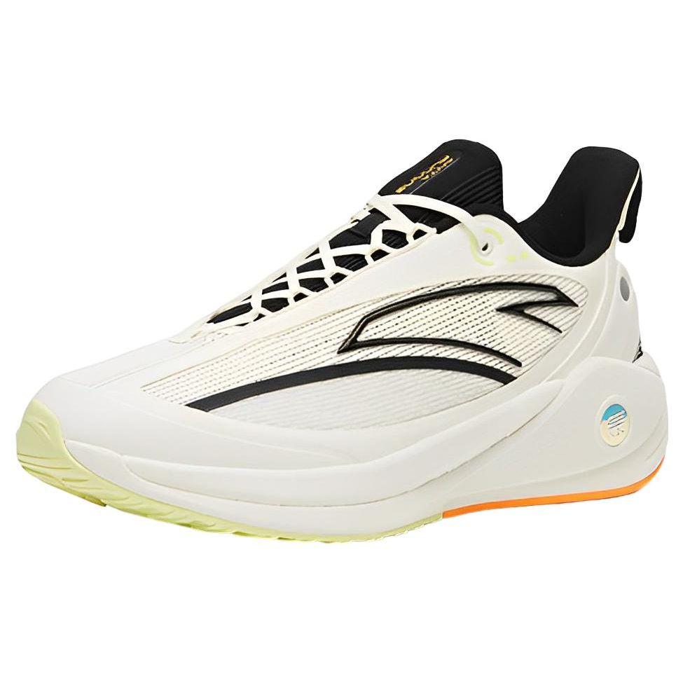 Anta C37 3.0 нескользящие износостойкие дышащие низкие кроссовки для бега мужские кроссовки черные белые зеленые 912315537-4