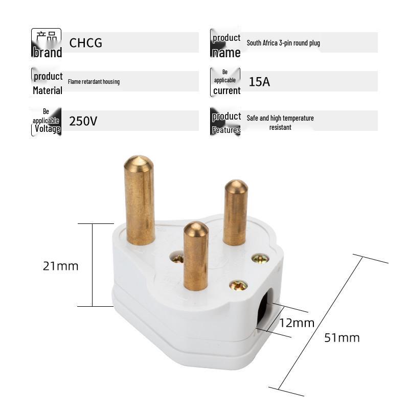 Multi-Standard European, German, French, British, South African Plug Adapter for Export