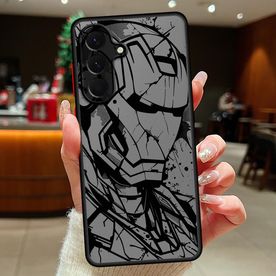 Чехол для телефона Marvel Deadpool Ironman для Samsung Galaxy A54 A16 A15 A56 A55 A17 A52 A35 A34 A36 A14 A23 A52S A72 A53 A73 A33