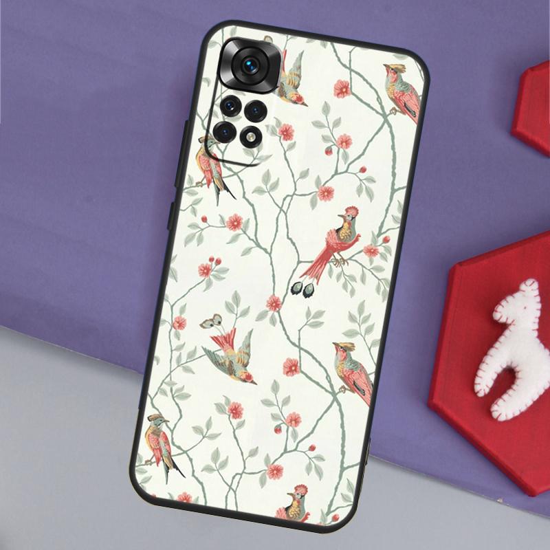 Birds Flock Funda For Xiaomi Redmi Note 13 14 Pro 12 11 9 10 9S 10S 11S 12S Redmi 14C 10C 12C 13C Case