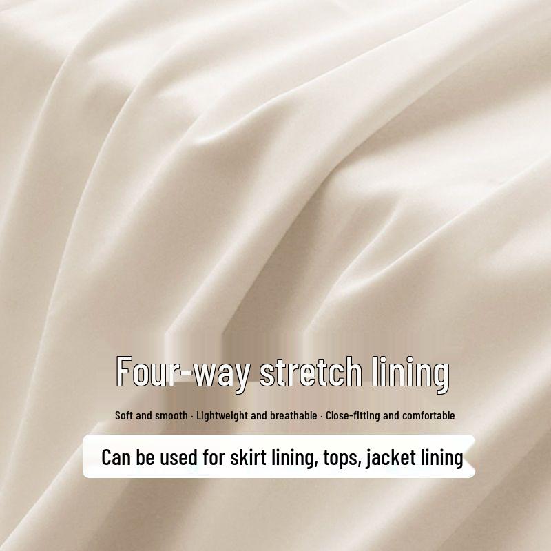 В наличии 100D Четырехсторонний Эластичный Плетеный Полиэстер-Спандекс Однотонное Переплетение Модная Ткань для Брюк и Рубашек