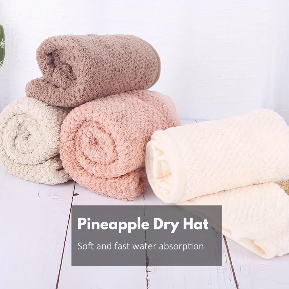 Полотенце-тюрбан для волос, однотонная шапочка для сухих волос, быстросохнущее полотенце, унисекс, мягкие повязки для ванны