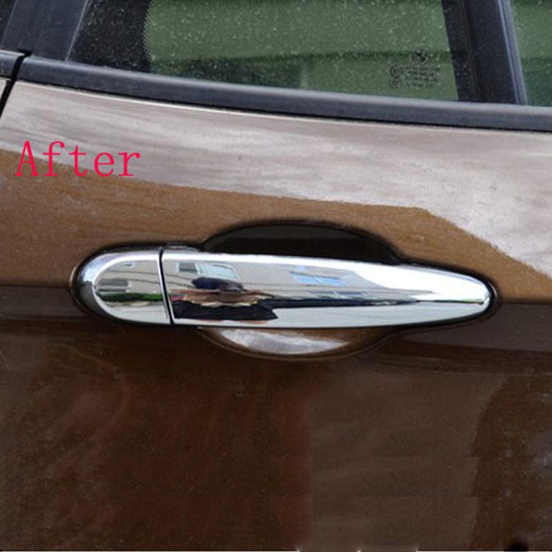 Door Handle Cover for Bmw X5 E70 M 2007-2013 Abs Chrome Trim Car Styling Stickers Decoration Accessories 8 Pcs
