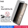 For Vivo S20 Pro 5G Glass IMAK 3D Curved Privacy Tempered Glass Full Screen Coverage Film