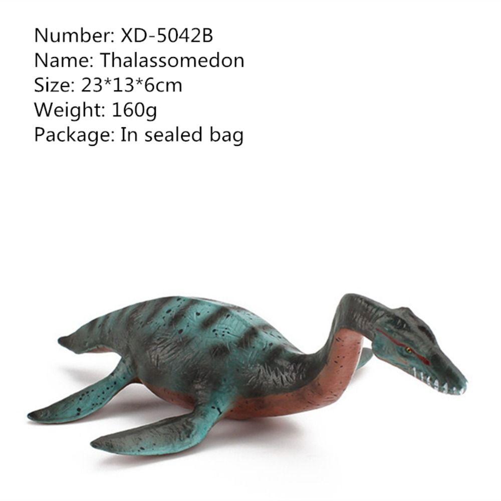 Plesiosaur Prehistoric Biological Model Thalassomedon Dinosaur Realistic Figures  Xmas Gift