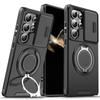 Magnetic Ring Holder Armor Case for Samsung Galaxy S25 FE 5G S24 Ultra S23 S22 S21 Plus