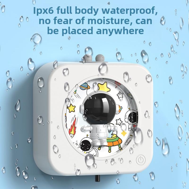 Astronaut style electric foam induction soap dispenser, wall mounted automatic dispensing sensor for hand sanitizer, gifts