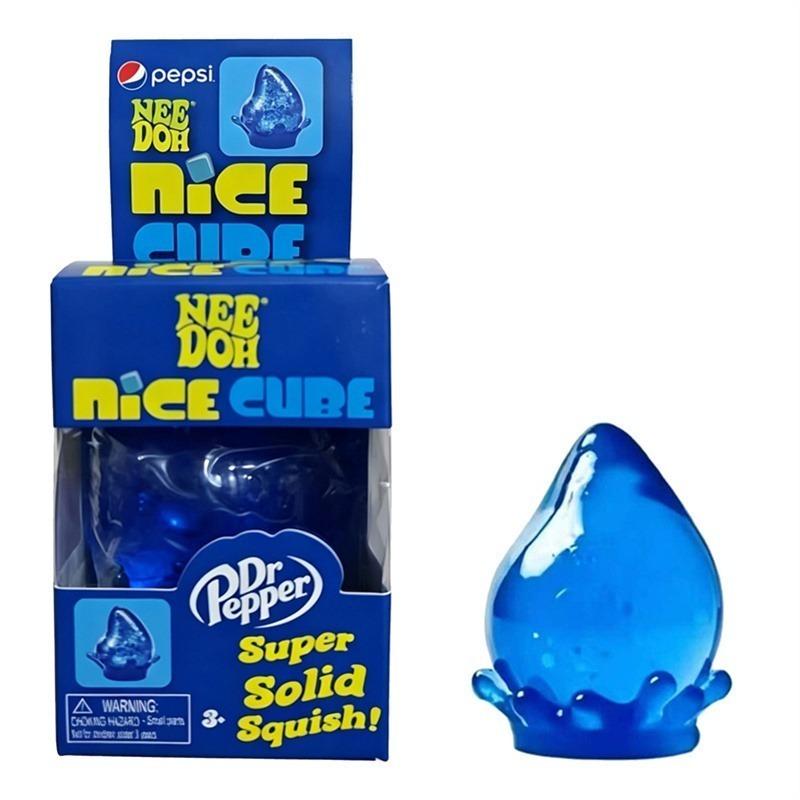 Needoh Dr Pepper Nice Cube & Dream Drop Сенсорная игрушка Гамбургер Для СДВГ Сквиши Снятие Стресса Тревоги Сжимать Тянуть Игрушка