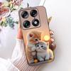 For Moto X70 Air Pro Case Cover Fashion Butterfly Cute Cat Cool Painted Soft Phone Casing For Motorola Moto X70 Air Pro