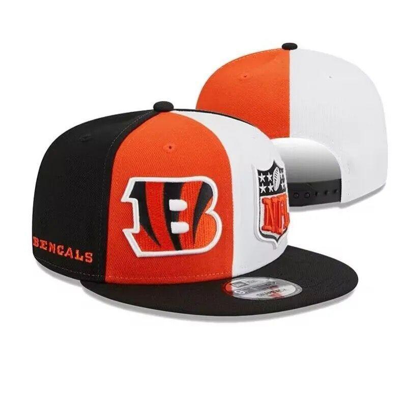 Unisex Embroidered Flat Brim Baseball Cap NFL Team Style Outdoor Sun Hat