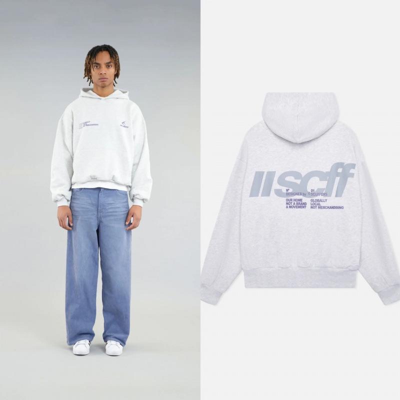 Unisex Trendy Loose-Fit American Letter Hoodie