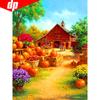 Алмазная картина Пейзаж Вышивка Дисплей Загородный дом Алмазная вышивка бисером Стразы Фотографии