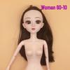 22-дюймовое тело куклы BJD с подвижными суставами и индивидуальным макияжем - В комплекте аксессуары принцессы