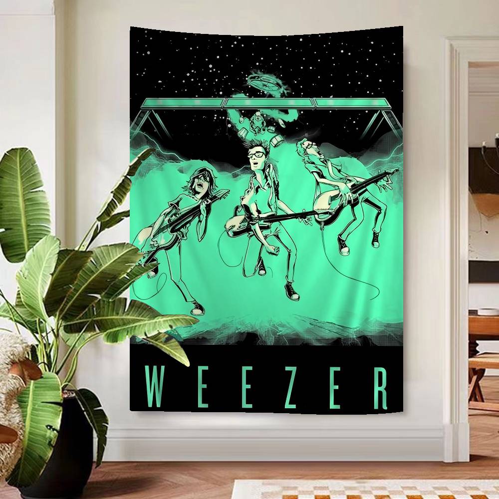 Музыкальная группа Weezer Подвесной Богемный Гобелен Подвесной Таро Хиппи Настенные Ковры Комната Домашний Декор