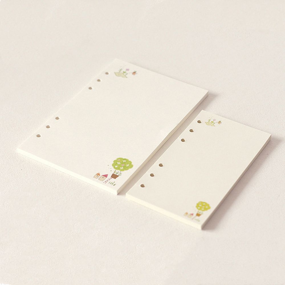 Agenda Monthly Daily Planner 45 Sheets To do List Notebook Refill Notebook Paper Binder Inside Page Loose Leaf Paper Refill