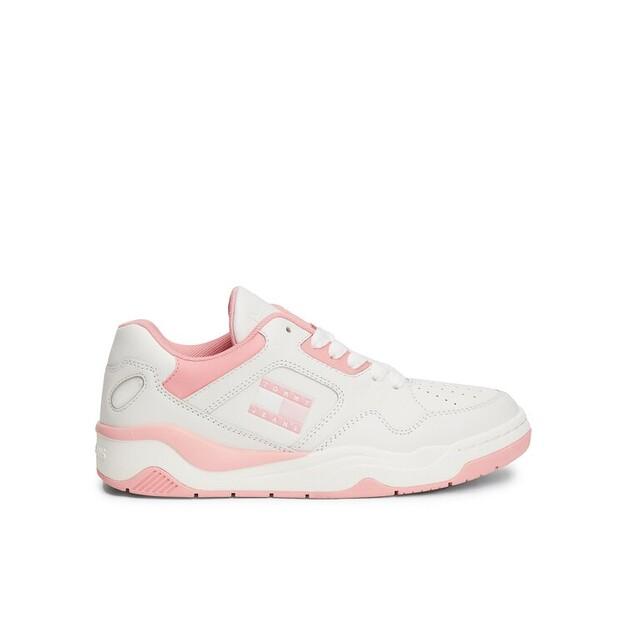 Кроссовки Tommy Jeans Tjw New Basket Sneaker Lc EN0EN02524 розовый