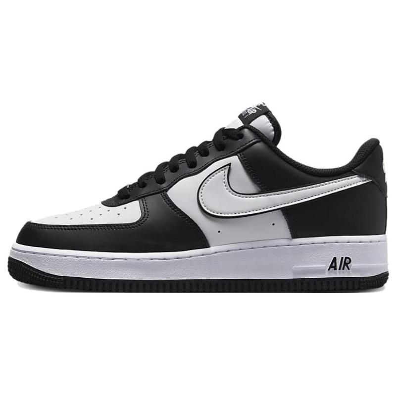 Nike Air Force 1 Low '07 White Swoosh Panda Sneakers DV0788-001