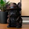 Bulldog Statue French Bulldog Collectible Figurines Statue Resin Sculpture Home Decoration Coffee Table Accessories For Bedroom