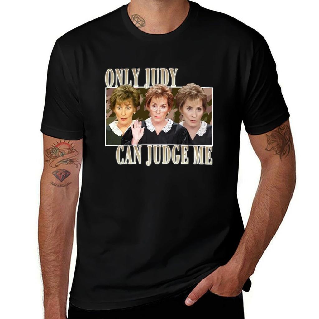 Judy Can Judge Me Funny Tshirt Basic Tee Shirt For Everyday Outfit