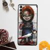 Чехол-кукла Чаки из фильма ужасов для Samsung Galaxy S25 S24 Ultra S20 S21 S22 S23 Plus S9 S10 S24 FE S25 FE Чехол Coque