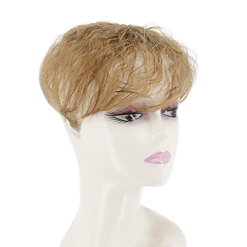 MERISIHAIR Женские короткие вьющиеся наращивания волос Синтетическое волокно для наращивания волос покрывает белые волосы и выпадение волос Короткий вьющийся шиньон