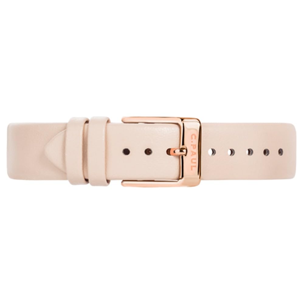 Пара часов Коробка для хранения часов Пара часов Темно-синий нежно-розовый кожаный ремень [Christian Paul] Мужские женские M006NVSPG-ML02PCPG []