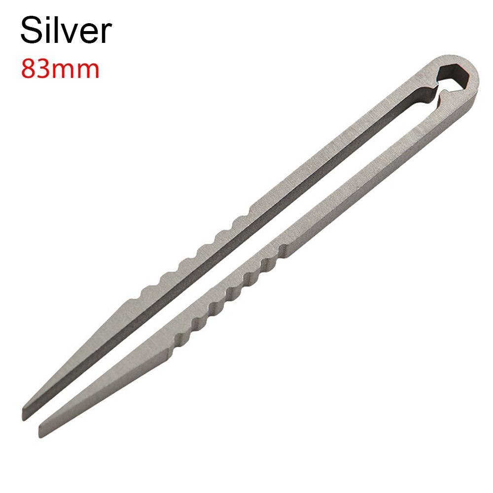 Пинцет Кемпинг На открытом воздухе EDC Многоцелевой гаджет Титановый пинцет Захват Зажим TC4 Зажим