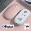 Rechargeable Wireless Bluetooth Mouse For Ipad Samsung Huawei Mipad 2.4g Usb Mice For Android Windows Tablet Laptop Notebook Pc