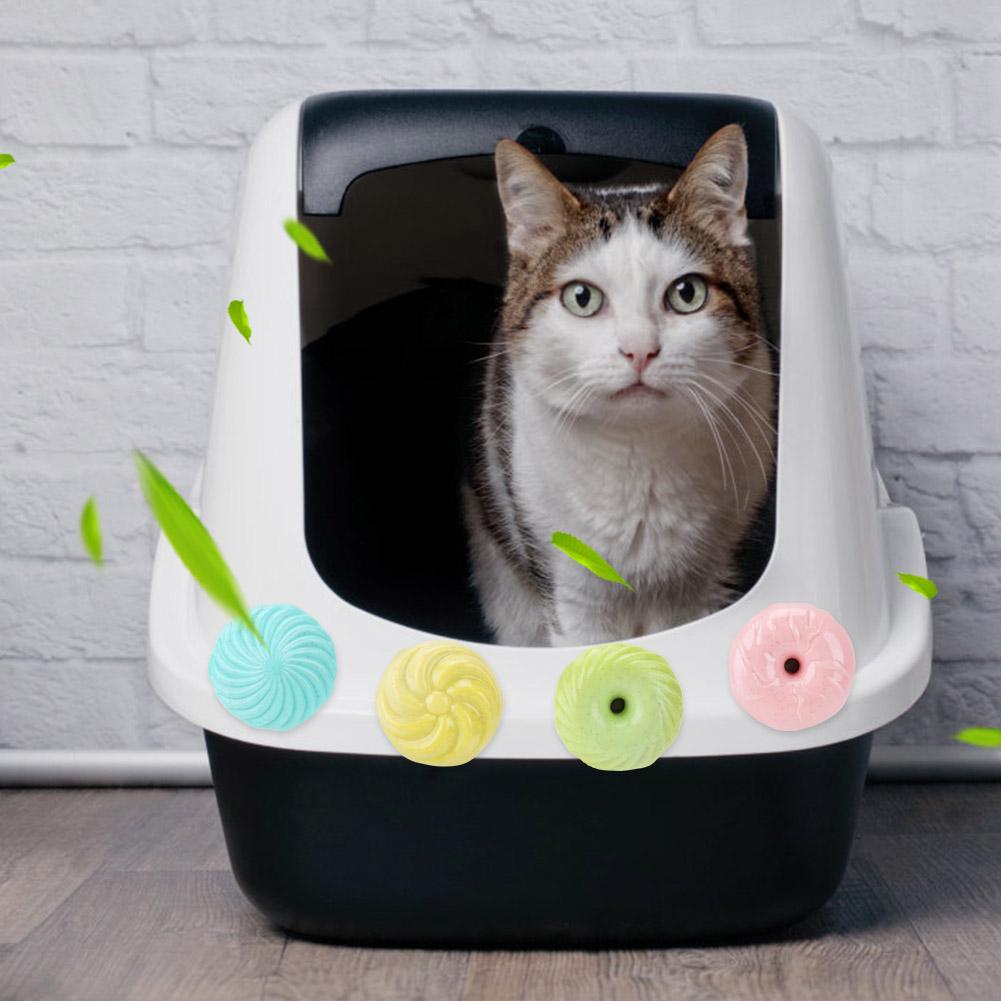 4 Pcs Pet Deodorant Aromatherapy Solid Air Freshener Odor Eliminator for Kennel Pet Litters4 Pcs /