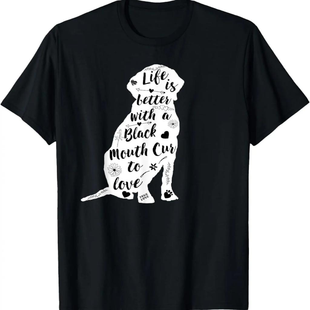 Black Mouth Cur Shirt Design for Black Mouth Cur Dog Lovers T-Shirt