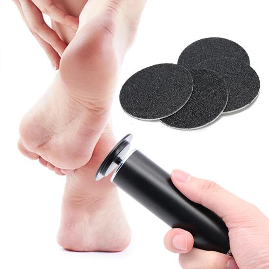 60 шт. сменной наждачной бумаги для электрического устройства для удаления мозолей на ногах, сменные диски для наждачной бумаги зернистостью 80/120/180, аксессуары для набора для удаления мозолей