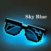 Очки Барные принадлежности Мозаичные очки Светящиеся солнцезащитные очки Светодиодные светящиеся очки Светодиодные светящиеся очки