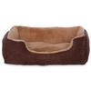 Lit Pour Chien - Dibea - DB00531 - Coussin Réversible - 60 X 48 Cm - Beige/Marron