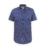 Mens D555 Hackford Surfboard Button-Down Kingsize Short-Sleeved Shirt
