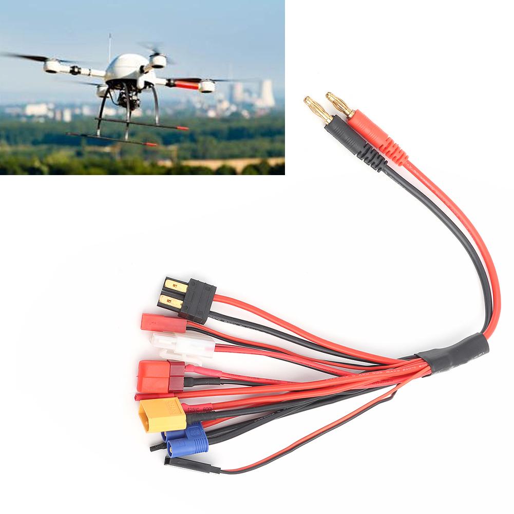 Многоразовая зарядная вилка для аккумулятора 8 в 1, конвертируемая кабельная линия для зарядного устройства IMAX B6