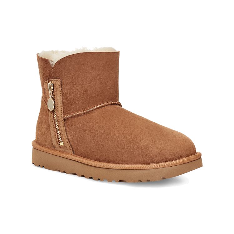 UGG Мини-сапожки Bailey Zip Chestnut (Женский) Женские кроссовки 1112481-CHE