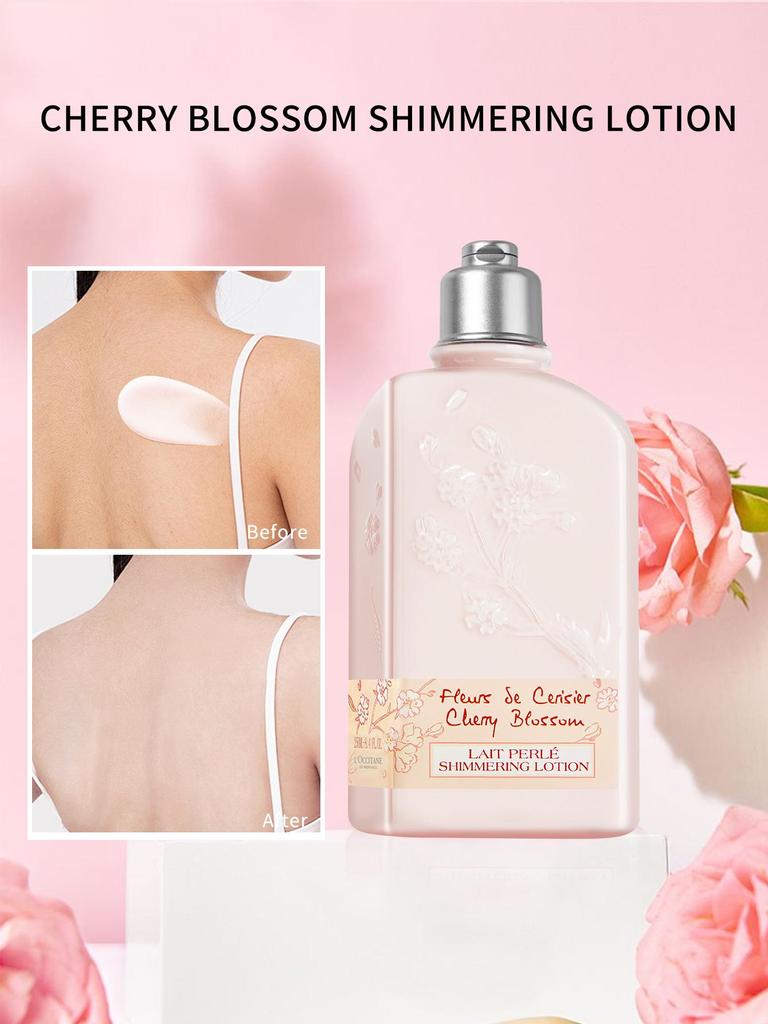 L'Occitane En Provence Cherry Blossom Shimmering Lotion - 8.4FL.OZ./250ML