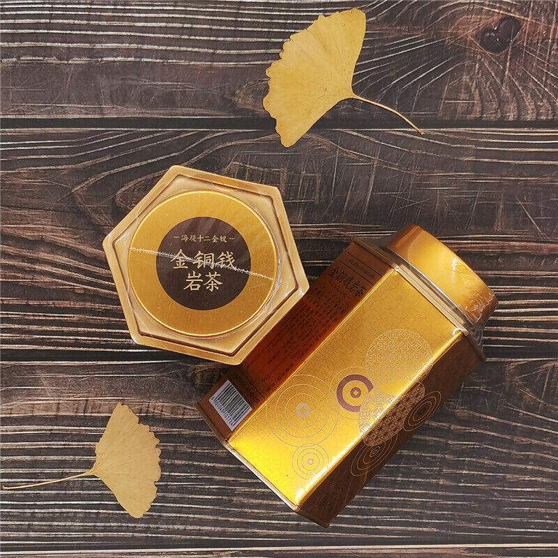 Бренд Sea Dyke Golden Gopper Coin Fujian Wuyi Rock Tea Чай Улун 100 г банка