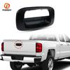 Car Rear Tailgate Handle Bezel Trim Black 15228539 Exterior Parts for Chevrolet Silverado 1500 1999 2000 2001 2002